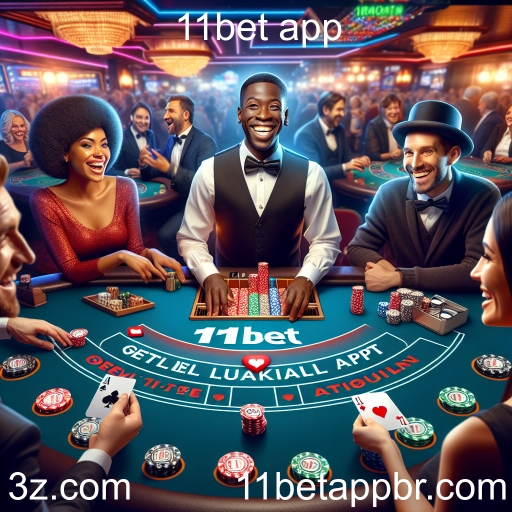 Experiência Imersiva na Categoria Ao Vivo do 11bet App